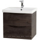 Тумба под раковину BelBagno MARINO-CER 60 см подвесная 2 ящика дуб натуральный серый MARINO-CER-600-2C-SO-RNG-P