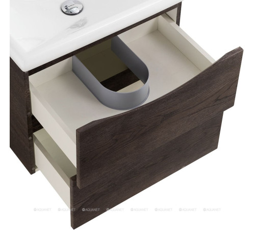 Тумба под раковину BelBagno MARINO-CER 60 см подвесная 2 ящика дуб натуральный серый MARINO-CER-600-2C-SO-RNG-P