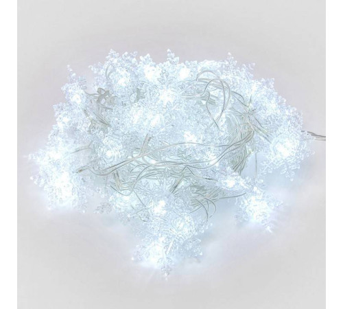 Гирлянда с насадками Uniel Снежинки 07930