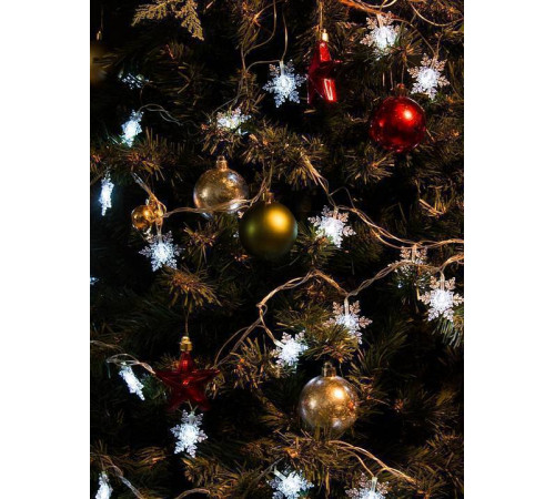 Гирлянда с насадками Uniel Снежинки 07930