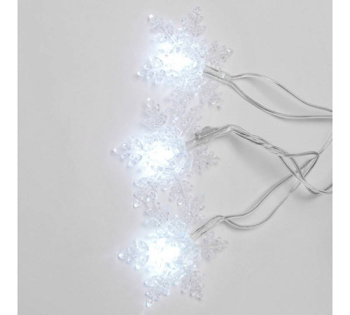 Гирлянда с насадками Uniel Снежинки 07930