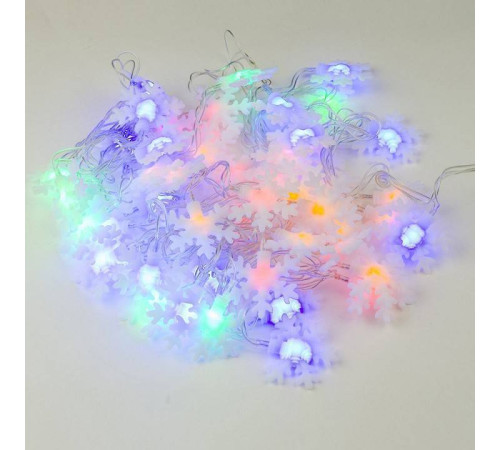 Гирлянда с насадками Uniel Снежинки 07936