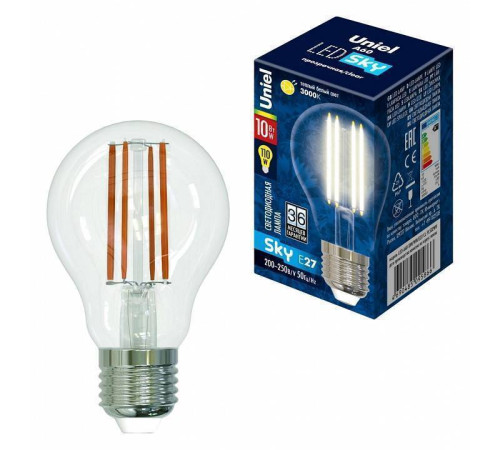 Лампа светодиодная Uniel CL PLS02WH E27 10Вт 4000K UL-00002626