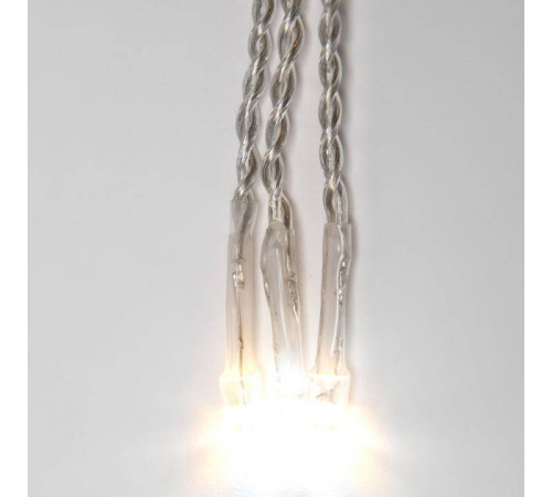 Бахрома световая Uniel ULD-B3010-160/TTK WARM WHITE/WHITE IP44 UL-00003949