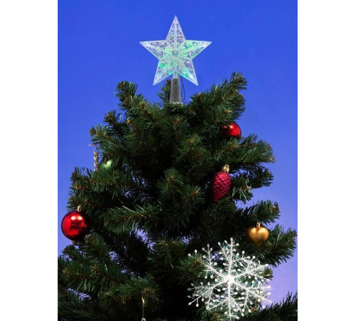 Верхушка на елку Uniel Звезда UL-00005491