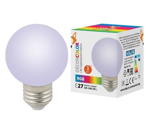 Лампа светодиодная Volpe E27 3Вт K UL-00006960