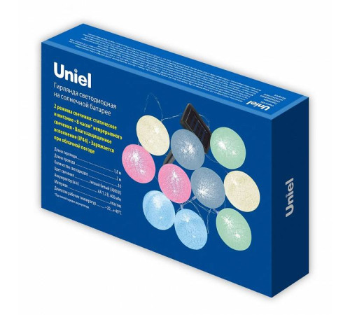 Гирлянда на солнечных батареях Uniel USL-S UL-00010436
