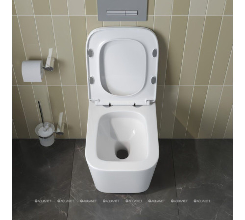 Унитаз подвесной безободковый BelBagno Due-Tor смыв Tornado BB5171CH-TOR/SC BB5171CH-TOR/SC