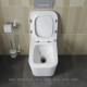 Унитаз подвесной безободковый BelBagno Due-Tor смыв Tornado BB5171CH-TOR/SC BB5171CH-TOR/SC