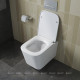 Унитаз подвесной безободковый BelBagno Due-Tor смыв Tornado BB5171CH-TOR/SC BB5171CH-TOR/SC