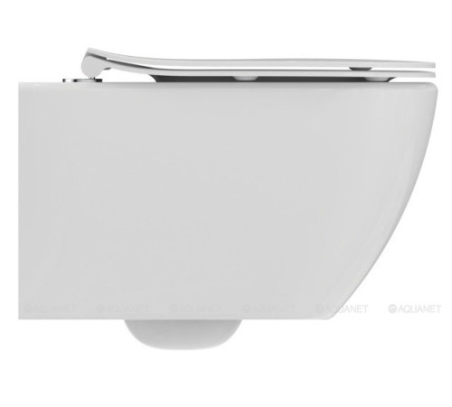Унитаз подвесной безободковый Ideal Standard Tesi Rimless+ с сиденьем микролифт T536001