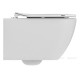 Унитаз подвесной безободковый Ideal Standard Tesi Rimless+ с сиденьем микролифт T536001