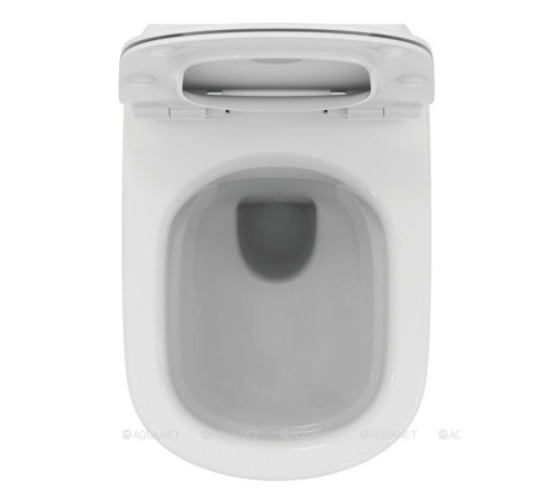 Унитаз подвесной безободковый Ideal Standard Tesi Rimless+ с сиденьем микролифт T536001