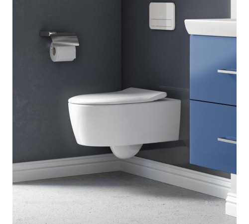Унитаз подвесной Villeroy & Boch Avento 370x530 мм с сиденьем 5656 RS 01