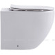 Унитаз напольный приставной Aquanet Cetus 2.0 F Rimless сиденье Slim Soft Close Cetus 2.0 F