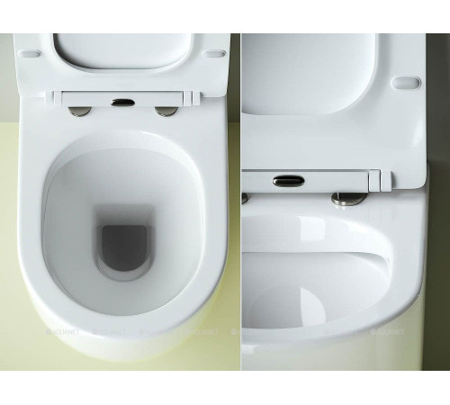 Унитаз приставной Ceramica Nova Metropol с сиденьем Soft Close CN4004