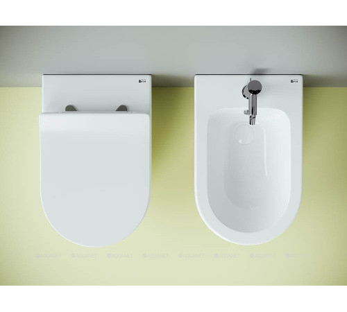 Унитаз приставной Ceramica Nova Metropol с сиденьем Soft Close CN4004