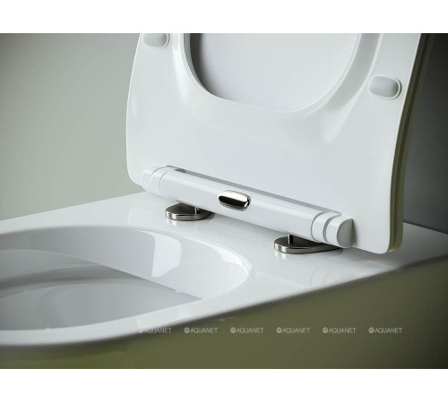 Унитаз приставной Ceramica Nova Metropol с сиденьем Soft Close CN4004