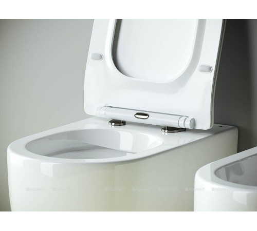 Унитаз приставной Ceramica Nova Metropol с сиденьем Soft Close CN4004