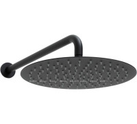 Верхний душ Allen Brau Priority Slim 300 мм с держателем 430 мм черный 5.31A17-31