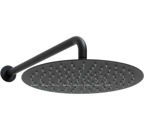 Верхний душ Allen Brau Priority Slim 300 мм с держателем 430 мм черный 5.31A17-31