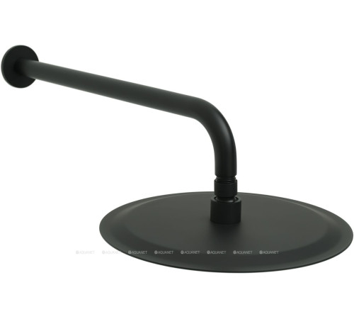 Верхний душ Allen Brau Priority Slim 300 мм с держателем 430 мм черный 5.31A17-31