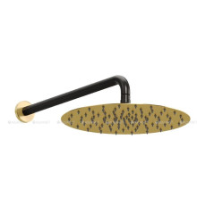 Верхний душ Allen Brau Priority Slim золото черный 5.31A17-GB31