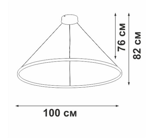 Подвесной светильник Vitaluce V2514DT V2514DT-8/1S