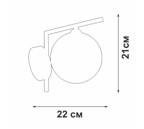 Бра Vitaluce V2569 V2569-1/1A
