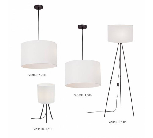 Настольная лампа декоративная Vitaluce V29570 V29570-1/1L