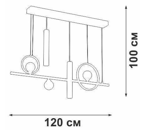 Подвесной светильник Vitaluce V3095 V3095-0/5S
