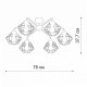 Потолочная люстра Vitaluce V42580 V42580-0/6PL