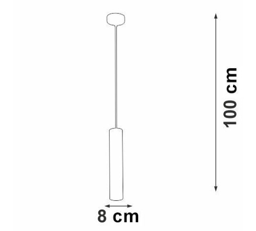 Подвесной светильник Vitaluce V46400 V46400-8/1S