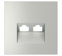 Накладка для розетки RJ-11 или RJ-45 Voltum S70 VLS001405