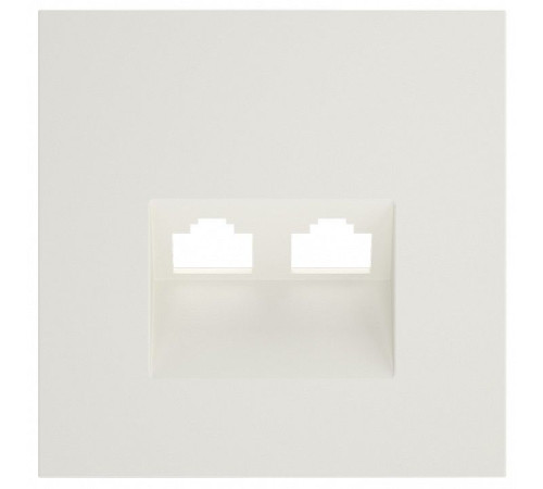 Накладка для розетки RJ-11 или RJ-45 Voltum S70 VLS001413