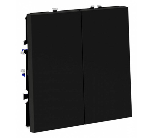 Выключатель двухклавишный без рамки Voltum S70 VLS020108