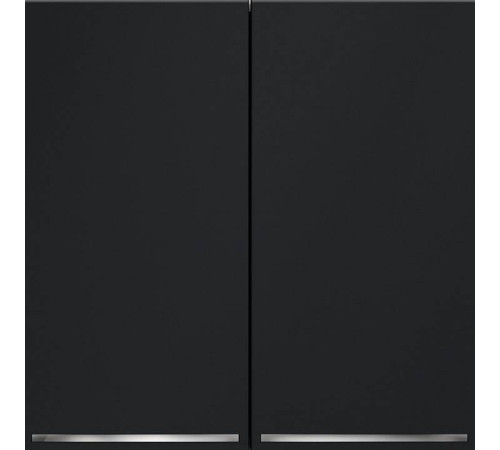 Выключатель проходной двухклавишный с подсветкой без рамки Voltum S70 VLS020407