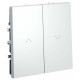 Выключатель для жалюзи без рамки Voltum S70 VLS020702