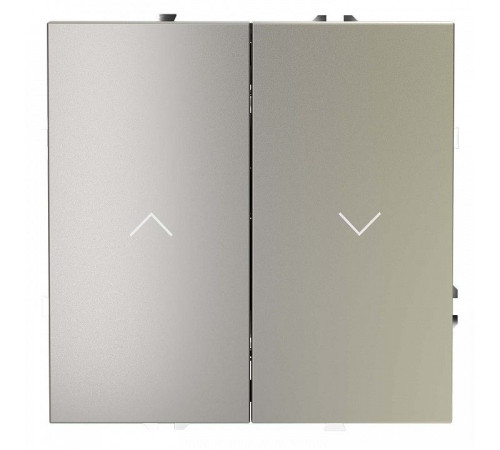 Выключатель для жалюзи без рамки Voltum S70 VLS020704