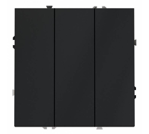 Выключатель трехклавишный без рамки Voltum S70 VLS030107