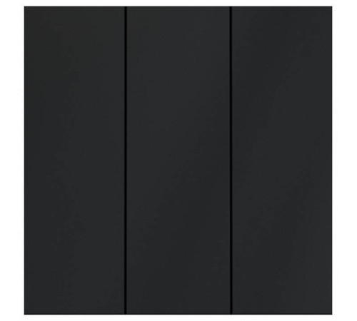 Выключатель трехклавишный без рамки Voltum S70 VLS030107