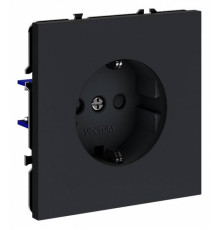 Розетка с заземлением и со шторкой, без рамки Voltum S70 VLS040207