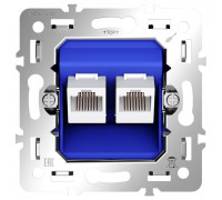 Механизм розетки Ethernet RJ-45 Voltum S70 VLS0602M