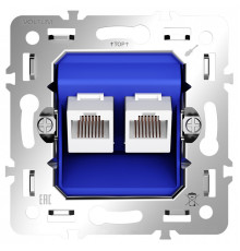 Механизм розетки Ethernet RJ-45 Voltum S70 VLS0602M