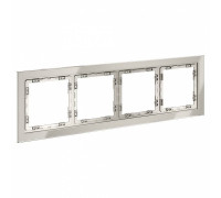 Рамка на 4 поста Voltum S70 VLS110403