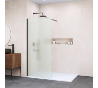 Душевая перегородка RGW WA-010B 1400x1950 мм матовое стекло черный 351001014-24