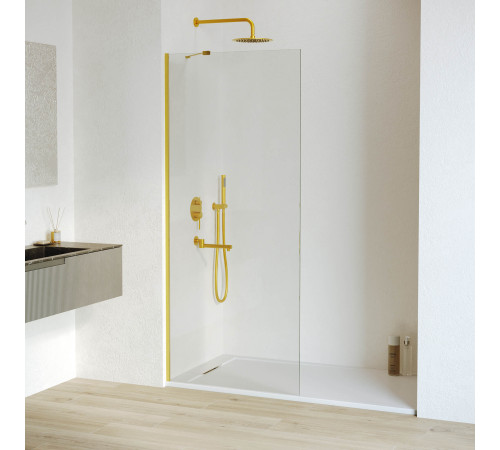 Душевая перегородка RGW WA-110Gb 1200x1950 мм золото 351011012-16