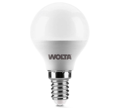 Лампа светодиодная Wolta E14 7.5Вт 6500K 25W45GL7.5E14
