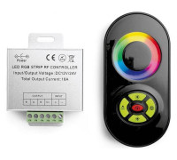 Контроллер-регулятор цвета RGB с пультом ДУ Wolta  WLC-CP/01