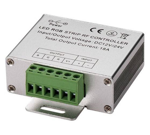 Контроллер-регулятор цвета RGB с пультом ДУ Wolta WLC-CP/01